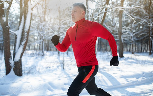 Training bei Kälte verbrennt mehr Kalorien
